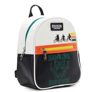 STRANGER THINGS Hawkins High School Multi-Color Mini Backpack Netflix